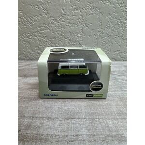 $20 🌙 Oxford Die Cast Volkswagen VW Camper Van in Lime Green White Code 76VW012